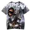 Siren Head 3D Print T-Shirt SCP Horror Game Streetwear Men Women Fashion T Shirt Hip Hop Children Kids Tees Tops Boy Girl Tshirt