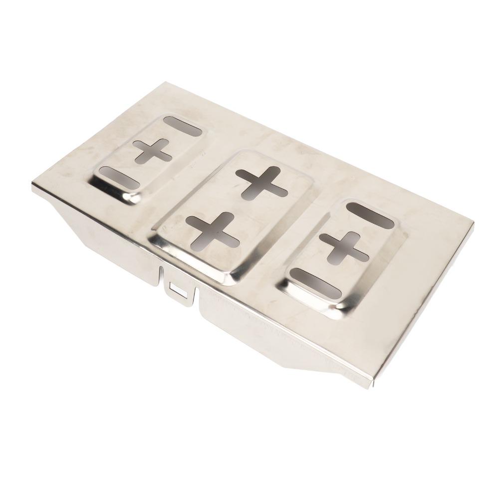 Stainless Steel Car Battery Tray 193 x 345mm Battery Mounting Tray Battery Securing