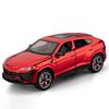 1/24 Lamborghini URUS SUV Alloy Electroplating Sports Car Model Diecast Metal Racing Car Vehicles Model Simulation Sound Light Kids Toy Gift