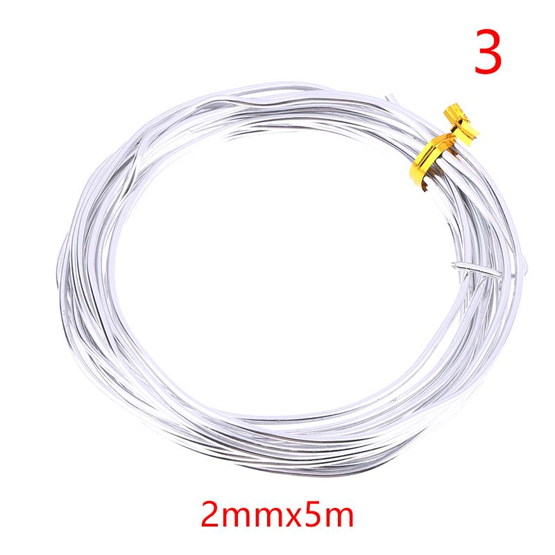 5 м Анодированная Алюминиевая Бонсайная Проволока - Инструмент для Поддержки и Формирования Растений, Идеально подходит для Садовых DIY Аксессуаров