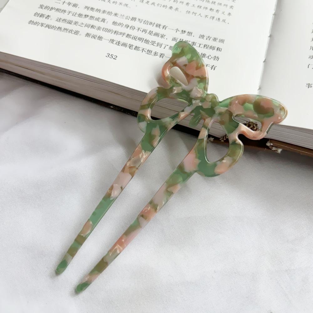 Geometric Hairpins Acetate Hair Fork Fashion Hair Sticks