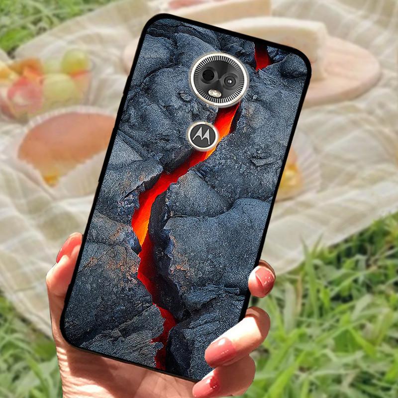 Для Moto E5 / E5 Play EU Чехол Силиконовый Мягкий Ударопрочный ТПУ Задняя Крышка для Motorola Moto E5Plus / E5 Plus Capa E5Play E 5 Мрамор