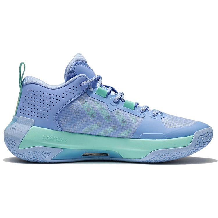 Li-Ning Мужские кроссовки Liren 2 Low Polar Blue Фиолетово-желтые ABAS039-1