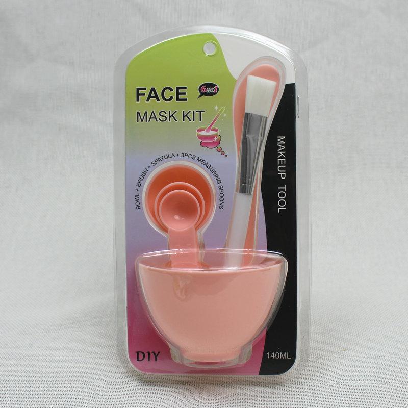 Facial Brush Mask Bowl Spoon Set Mask Brush Bar DIY Beauty Tools Mixing Tools Skin Care Makeup Supplies Woman