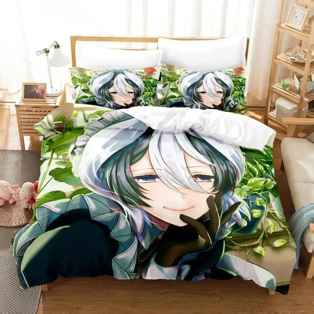 Fashion Printing Anime Made In Abyss Bedding Set Boys Girls Twin Queen Size Duvet Cover Pillowcase Bed Kids Adult Home Textiles