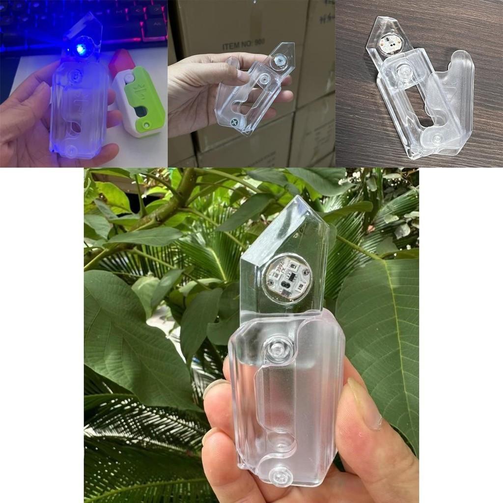 Новый светодиодный нож-морковь прозрачный 3D гравитационный нож-морковь мигающая морковь детская игрушка оптом