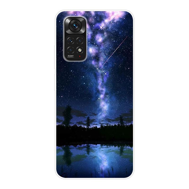 Для Xiaomi Redmi Note 11 Pro 5G Note11 Note11s Note 11s чехол Мягкий силиконовый чехол для телефона с рисунком Звездное небо