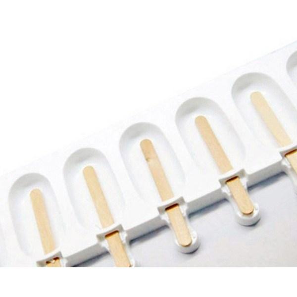 Ледяной батончик Bestom SL Деревянные палочки прямые 50р, 5 штук, Корейские игрушки