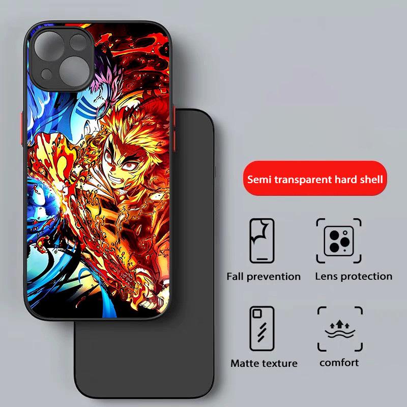 Чехол для телефона Nezuko Anime Demon Slayer для iPhone 11 XR XS 7 8 Kyojuro Purgatory