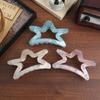 PVC Shark Clip Starry Large Size Hair Grab Fashion Hair Clip  Daily