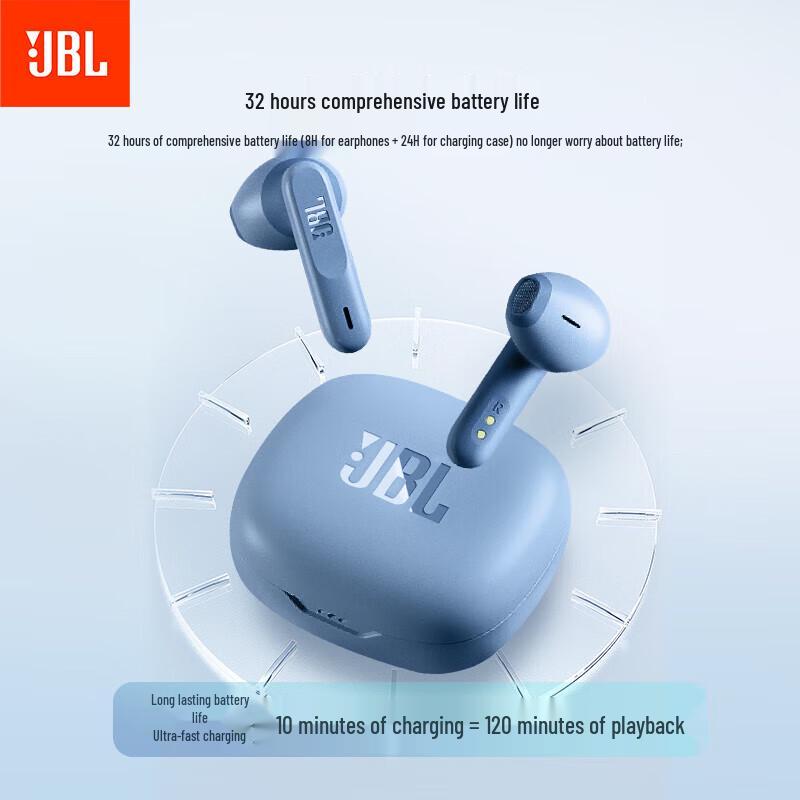 JBL Wave Flex True Wireless Semi-in-ear Earbuds