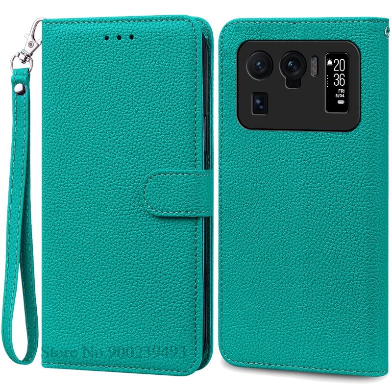Чехол Mi 11 Ultra для Xiaomi Mi 11 Ultra, кожаный чехол-книжка с откидной крышкой для Xiaomi Mi 11 Ultra, силиконовый чехол-книжка Fundas