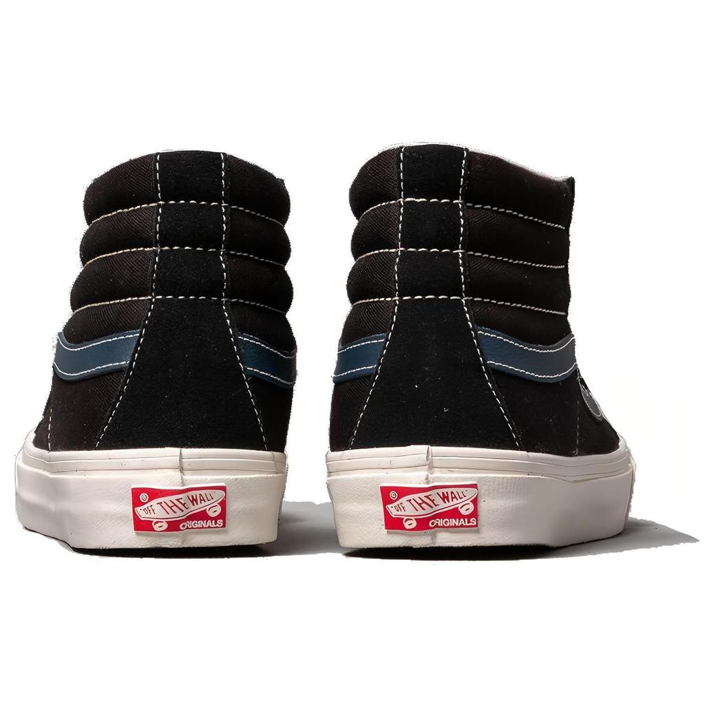 Sk8 Vans-Hi Lx Замша Холст 'Black Dress Blue' VN0A45JLVQP