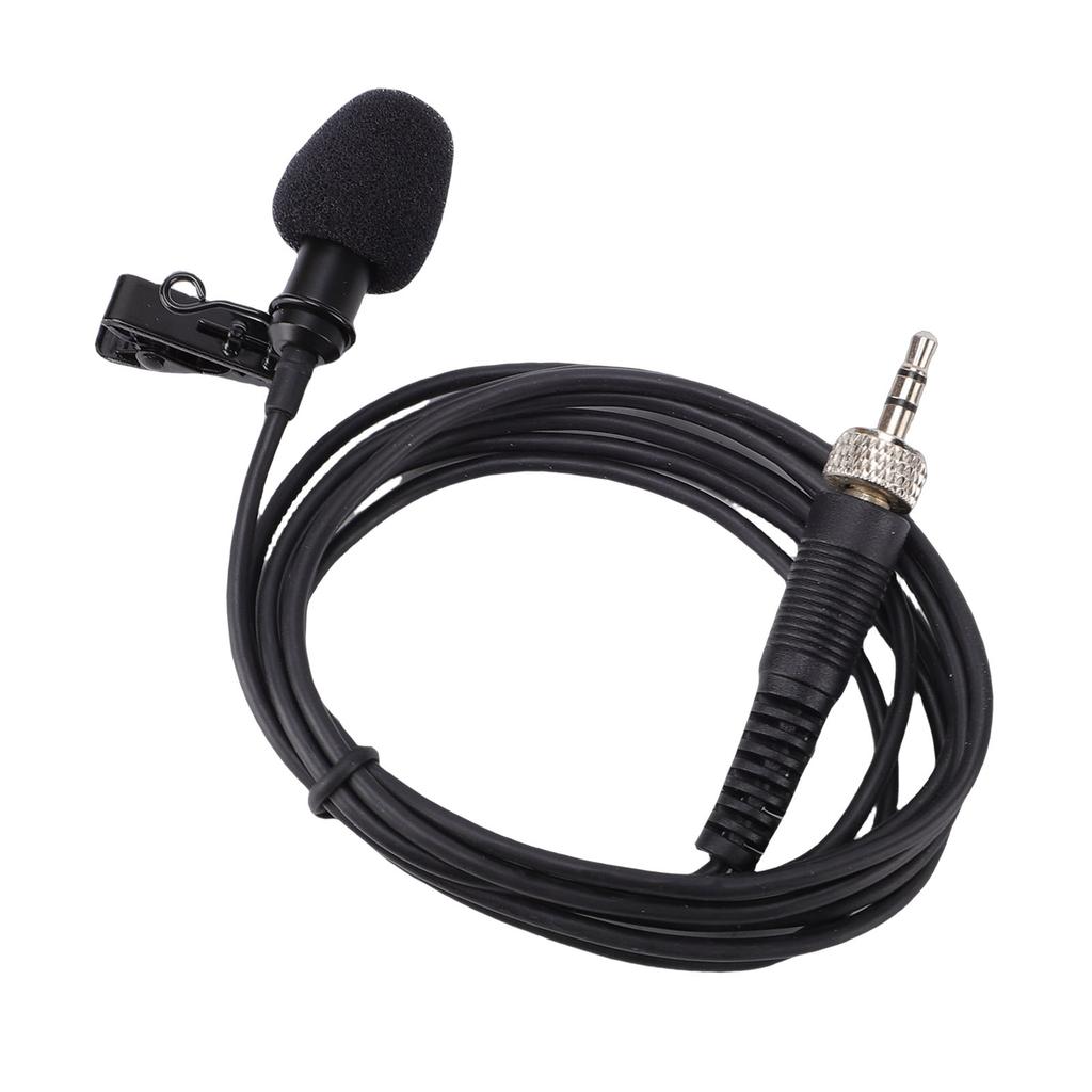 Петличный микрофон для беспроводного передатчика Sennheiser, конденсаторный микрофон-клипса, 3,5 мм винтовой разъем, для вещания