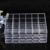 Clear Makeup Organizer Storage Box Multi-purpose Jewelry Organizer Box Lipstick Stand Case