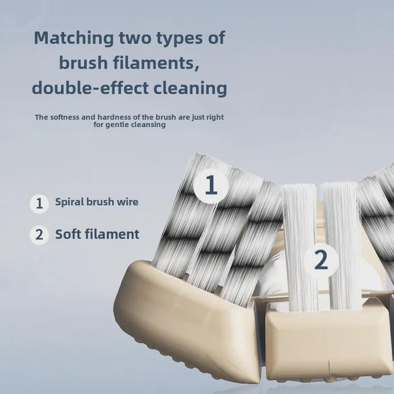 Двойная упаковка: Трехсторонняя зубная щетка для взрослых Dr.Baek для домашнего использования - популярный корейский бренд