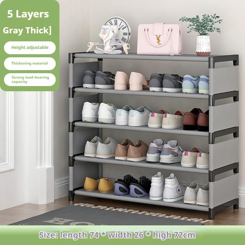 Пылезащитное хранение обуви 7-слойная стойка для обуви органайзер компактный угловой вход регулируемый для коридора гостиной общежития