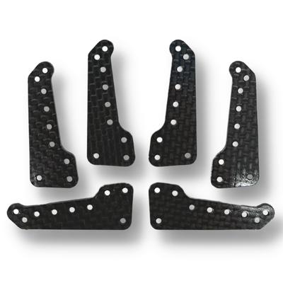 TAGATORON AR Боковой демпфер массы Карбоновые пластины версия 2 (6 шт.)