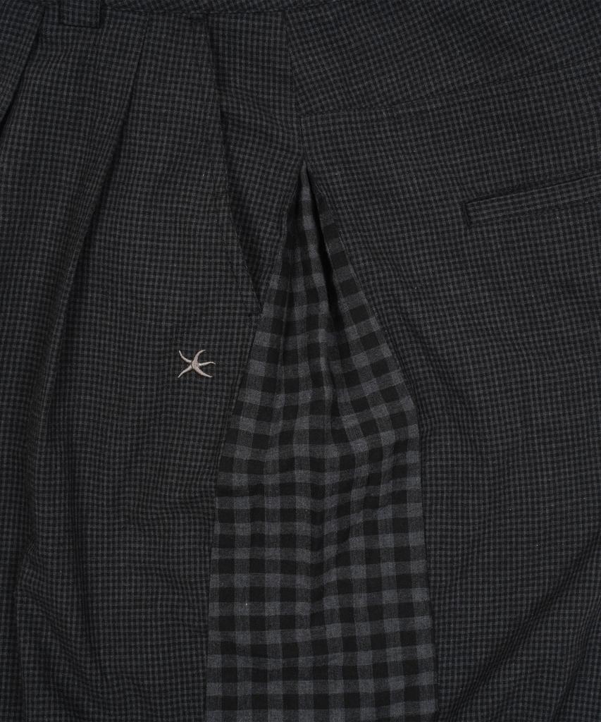 САМЫЙ ХОЛОДНЫЙ МОМЕНТ Брюки в клетку со звездочками Tcm Starfish (Древесный уголь)