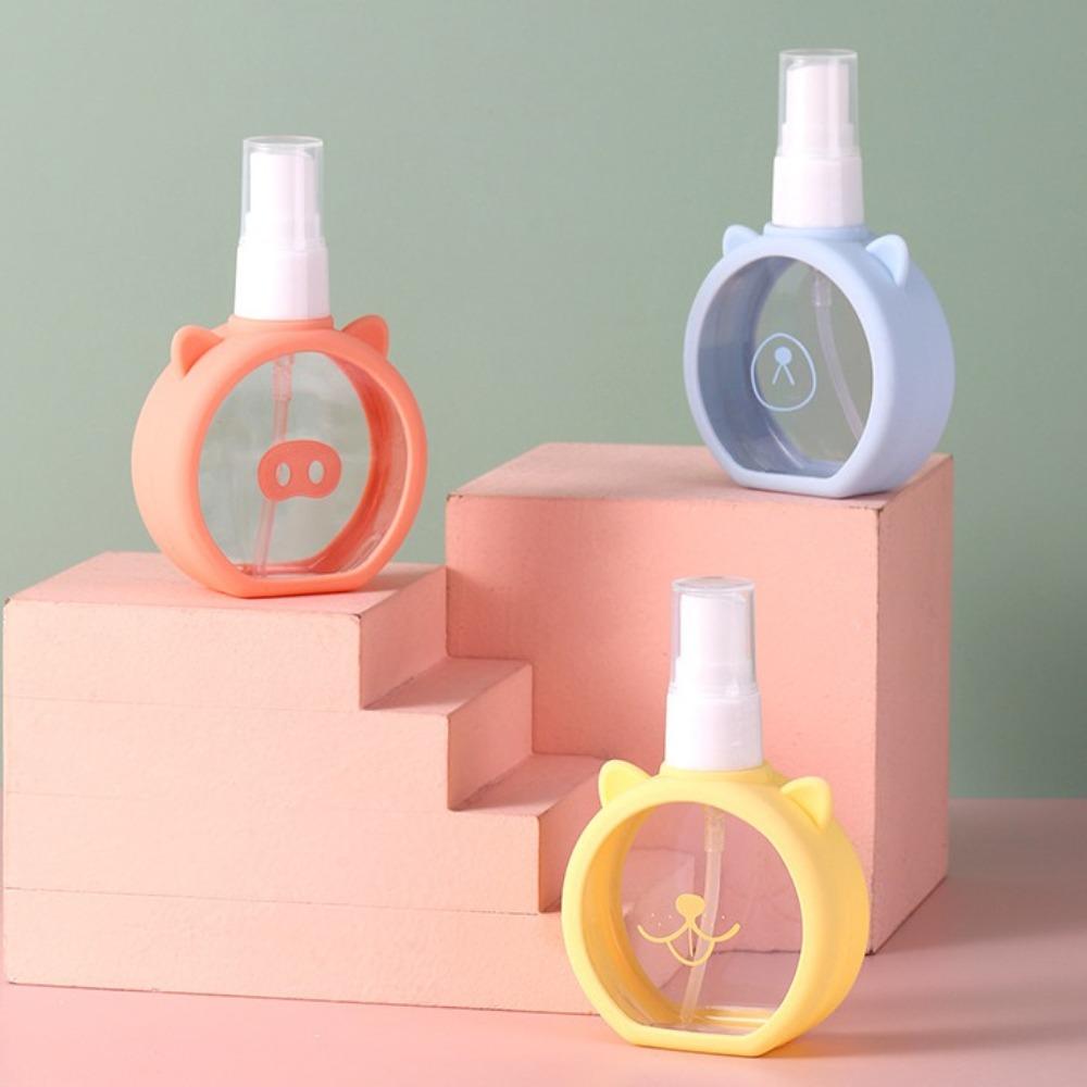 1 шт., флакон для духов с мультяшным медведем, 55 мл, флакон для макияжа, милый распылитель