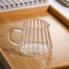Glass Coffee Milk Jug Multifunctional Tea Pitcher Heat Resistant Transparent for Living Room Household Cafe Office Beverage