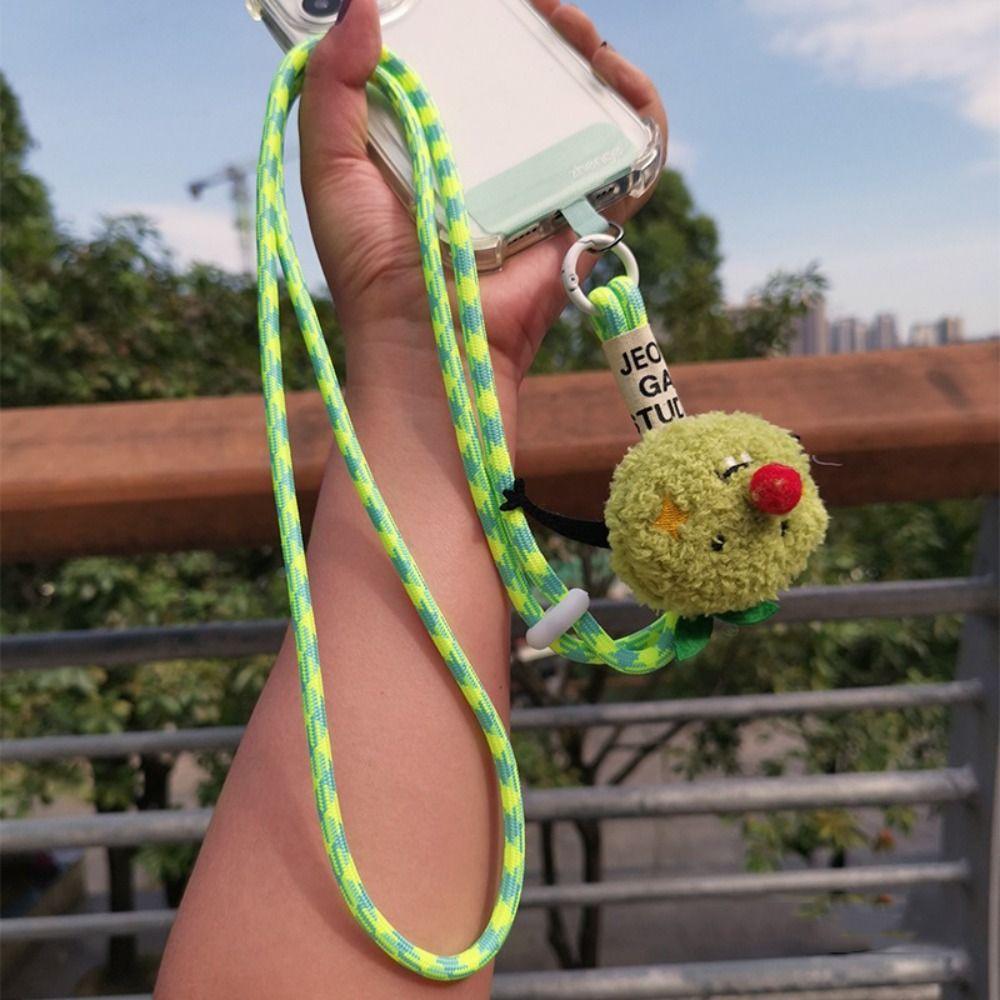 Shoulder Straps Mobile Phone Chains Crossbody Chains Plush Doll Lanyard  Christmas Gifts