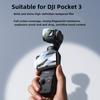 3 комплекта Для DJI OSMO Pocket 3 Стабилизатор Камера Объектив 9D HD Закаленное Стекло Защитная Пленка для Экрана HD Clear Защита от Отпечатков Пальцев Стеклянные Пленки Чехол