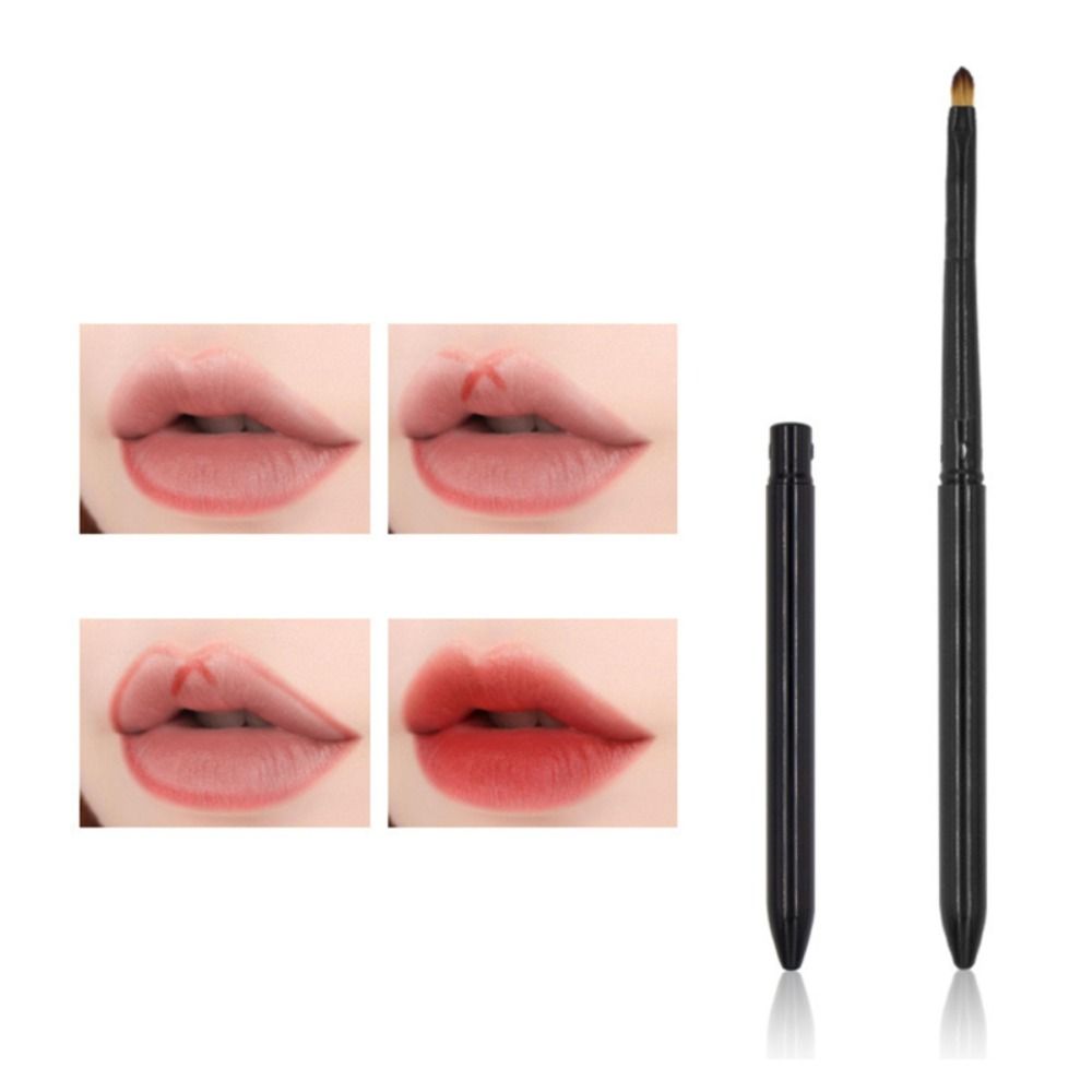 with Protect Cap Lip Gloss Brush Lady Lipstick Brush Lip Brush Concealer Brush Cosmetic Brush