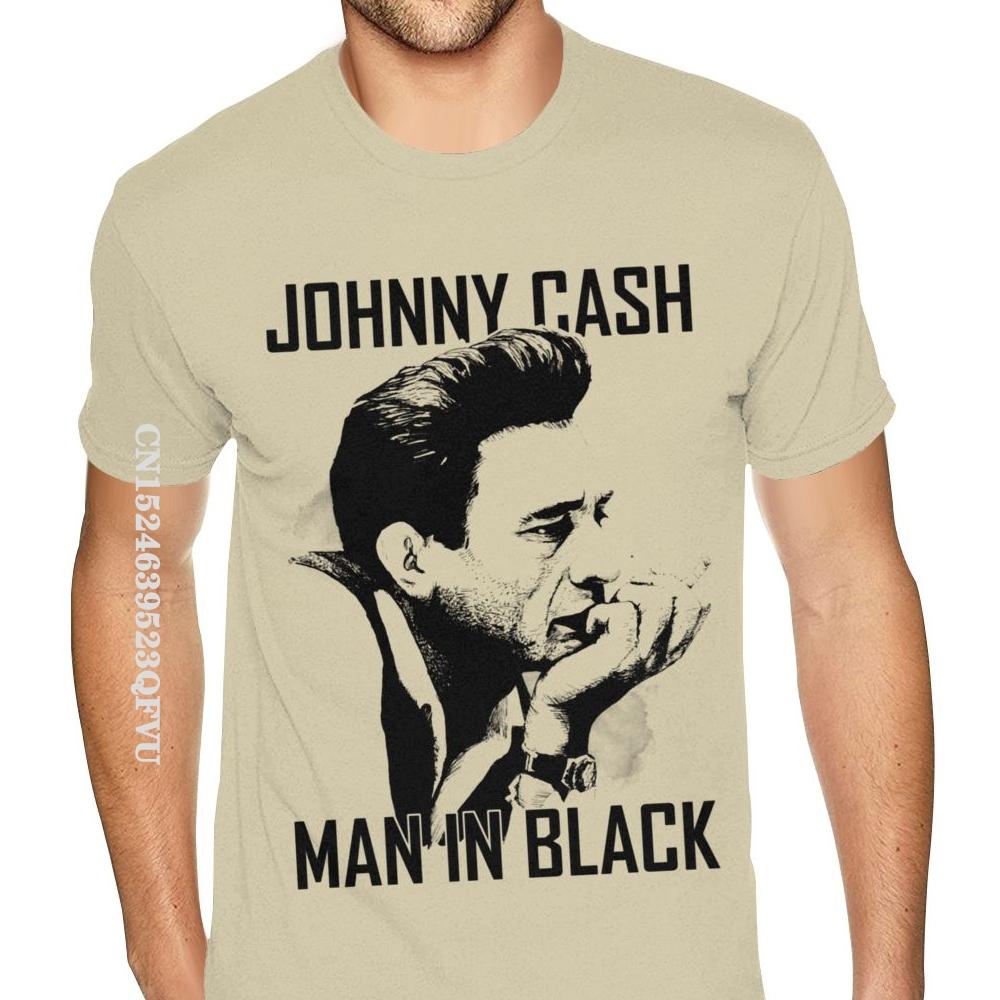 Футболка Johnny Cash для мужчин, высококачественная мужская футболка в английском стиле, мужская футболка по низкой цене, фирменная винтажная футболка