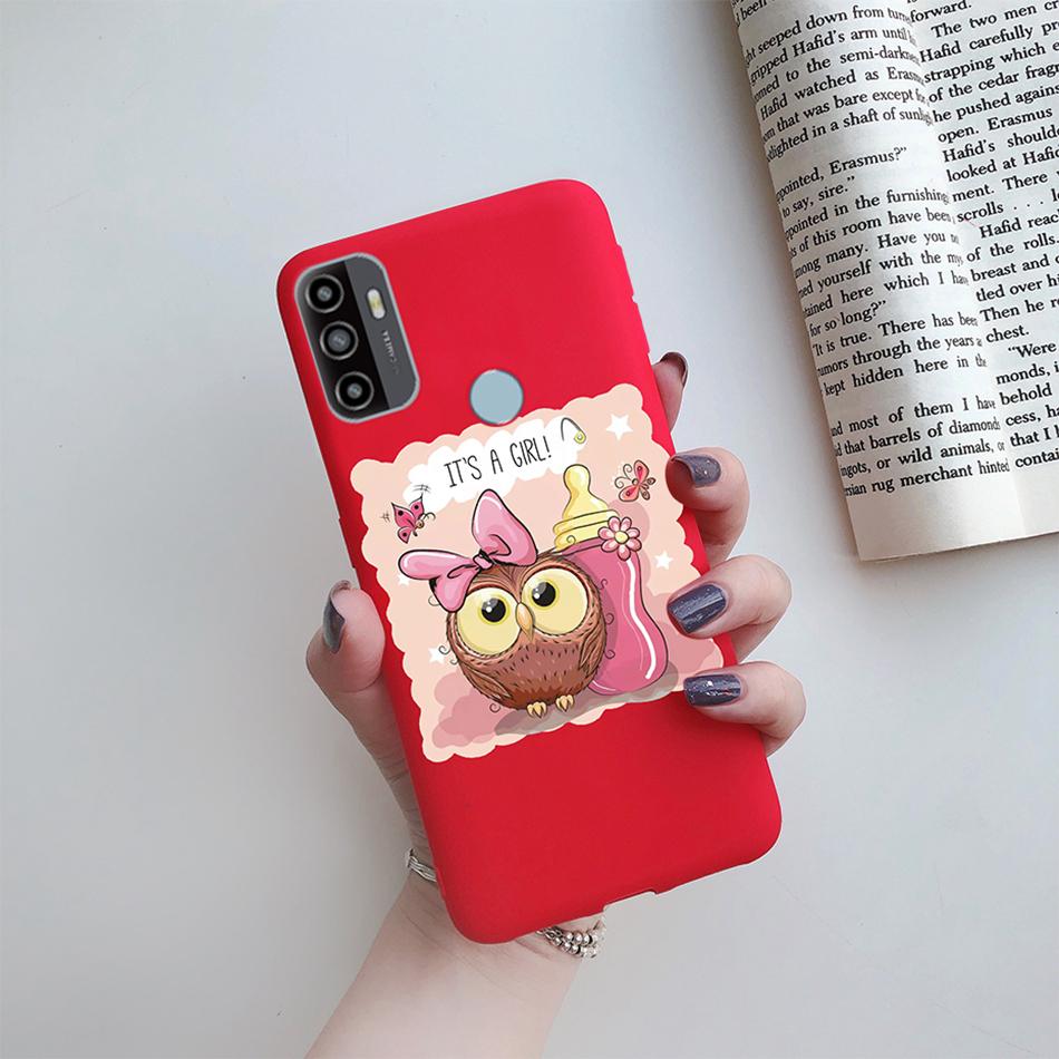 Чехол для OPPO A53S 2020 Мультяшный Coque Сердце Нарисованный Силиконовый Задняя Панель Телефона Для oppo a53s A 53s A53 s oppoa53 2020 Чехол-Ракушка