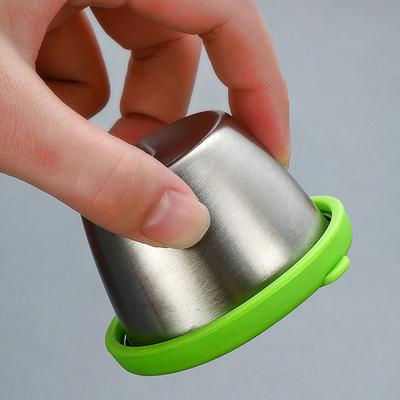 1 шт. контейнер для заправки салата, многоразовые стаканчики из нержавеющей стали для соуса, контейнеры для соуса из томатов и горчицы, герметичная миска