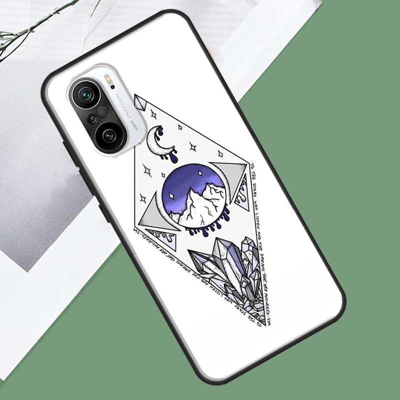 Чехол для телефона A Court Of Mist And Fury для POCO X5 X3 F5 Pro F4 X4 GT M5s C40 F3 Для Xiaomi 12T 11T Pro 12 13 Lite 12X