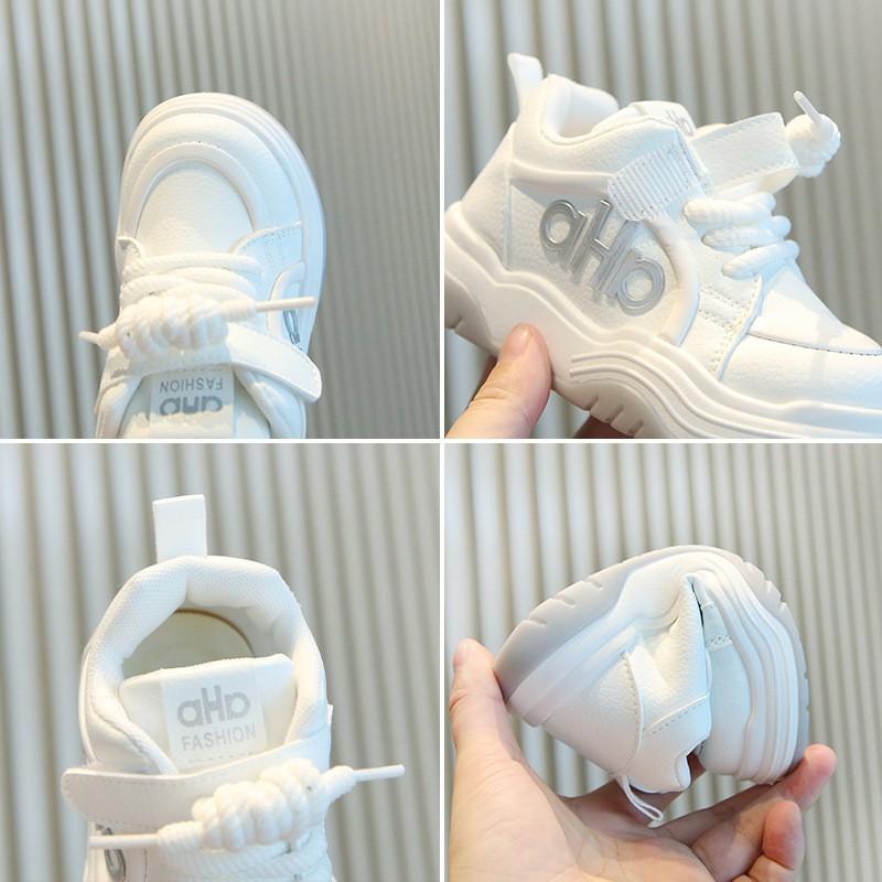 Kids Casual Sneakers Boys Girls Lightweight Soft Sole Toddler Shoes With