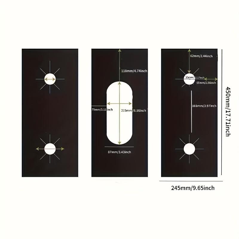 3 шт. многоразовых защитных чехла для газовых плит - антипригарные, моющиеся и термостойкие чехлы для безопасности на кухне