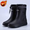Farming Long Men's Rain Boots High Quality New Male Shoes Gum Plastic Adult Waterproof and Non-slip Galoshes for City Cheap Work