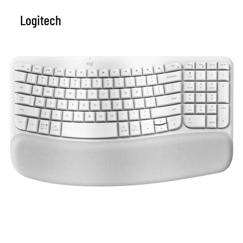 Logitech Беспроводная эргономичная клавиатура Wave Keys