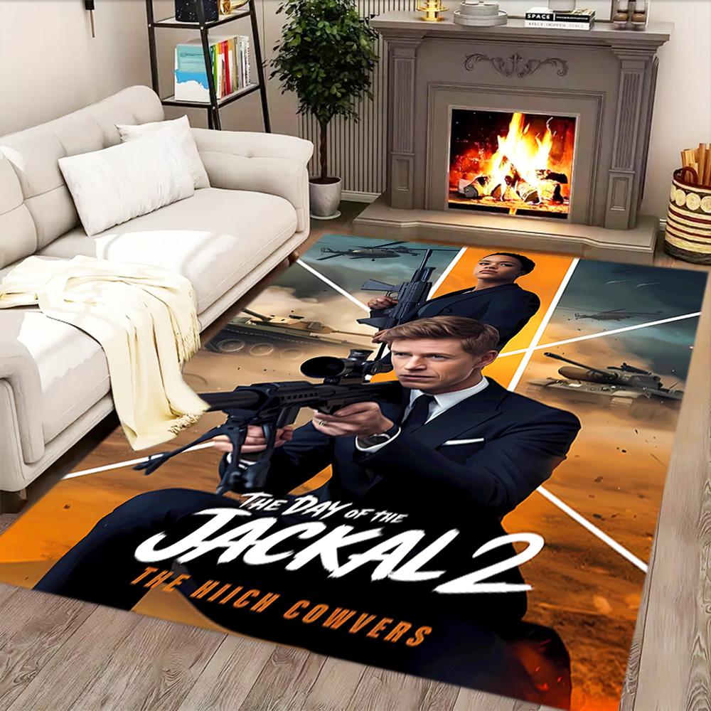 Day Of The Jackal rug for living rooms, bedrooms, home décor, and as gifts.