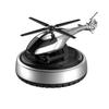 1 Set Solar Helicopter Car Air Freshener Rotating Propeller Long Lasting Fragrance Deodorant Auto Aromatherapy Diffuser Airplane Ornament Interior