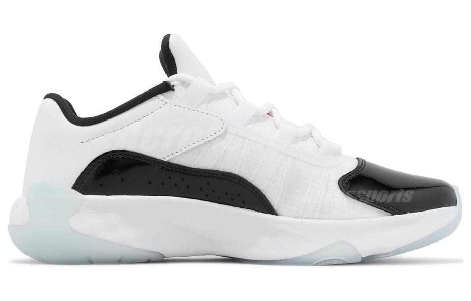Air Jordan 11 CMFT Low Белый Черный Голубой Оттенок DV2629-106