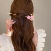 Headwear Flower Pearl Chinese Style Headwear Ancient Style Hairpin Metal Hairpin Hanfu Hair Sticks