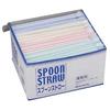 Spoon Straws, Naked Type, 500 Pieces X 1 Box