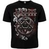 HIM «Heartagram» Черная футболка (gildan) первая отрицательная