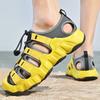 Genuine Leather Summer Men's Sandals Casual Men's Shoes Outdoor Men's Leather Sandals Beach Shoes Roman Style Men's Shoes