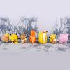 7Pcs Pokemon Figures Realistic Decoration Fine Workmanship Pokemon Battle Figure Toys for Children