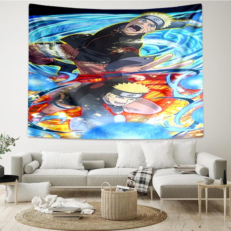 Ninja And Friends Collage Tapestry Hanging for Bedroom,Livingroom, Playroom,Decor Art Room Wall Tapestry Holiday and Birthday Gifts
