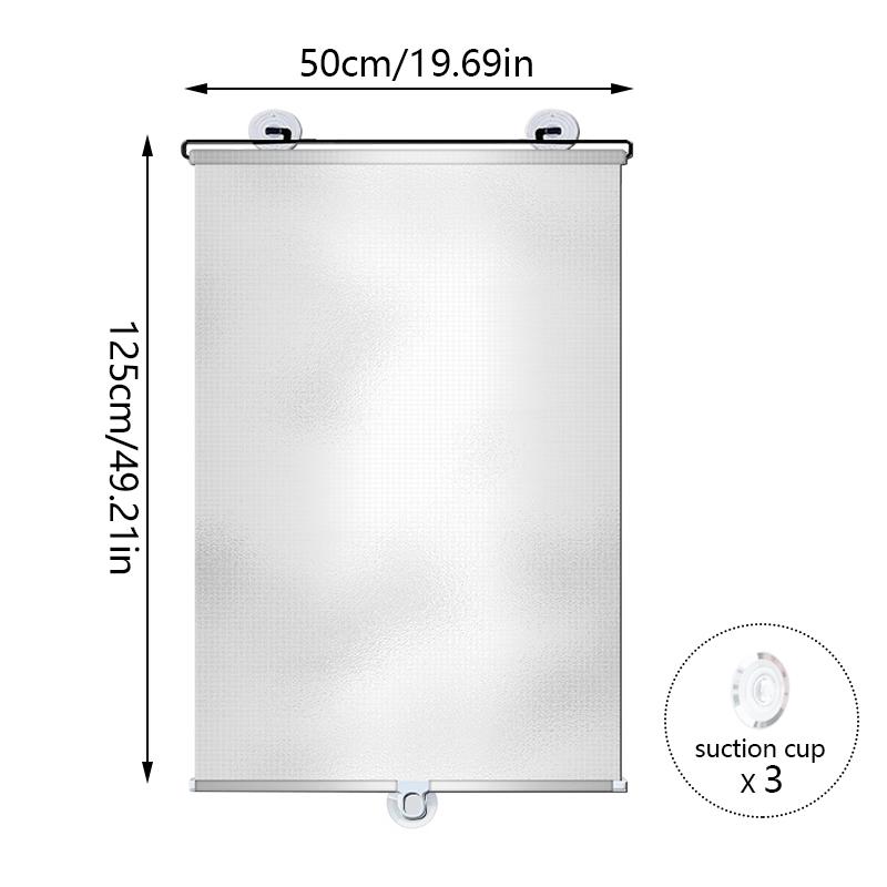 Автоматическая телескопическая теплоизоляционная занавеска, летний солнцезащитный крем, теплоизоляционный солнцезащитный козырек