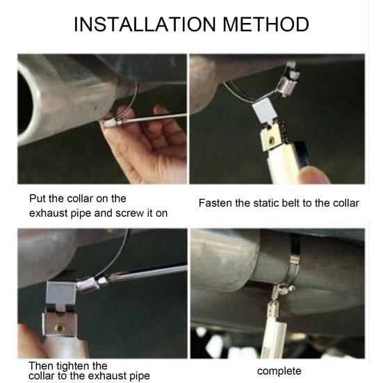 Автомобильный антистатический ремень заземления, ремень для заземления, инструмент для безопасного вождения автомобиля