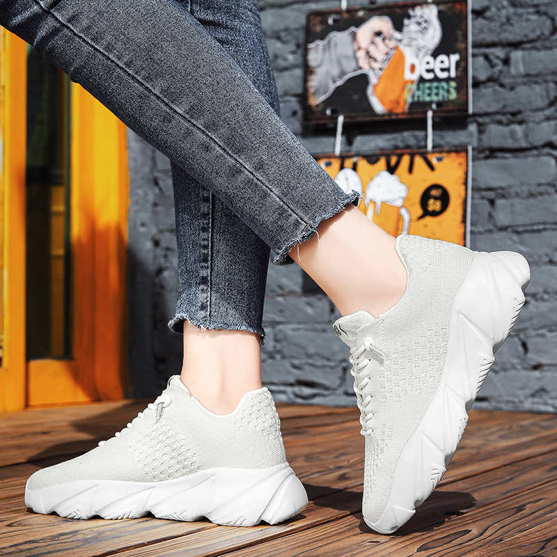 Fashion Increase Height Height Increasing Casual Woman Tennis Women's Sneakers 44 Size White Shoes For Womens Sport Cuddly