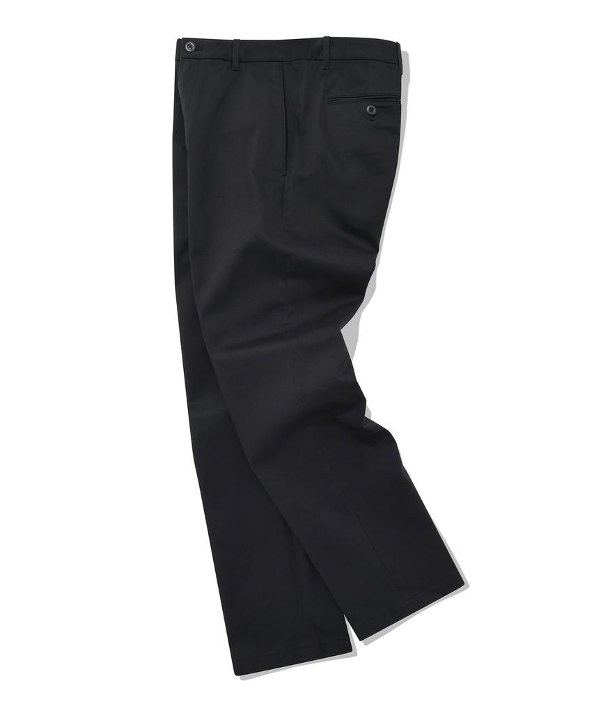 COVERNAT Straight Chino Pants Black