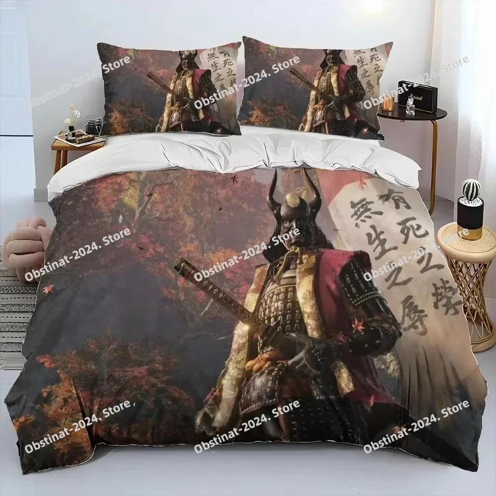 3D Печать S-Sekiro Shadows Die Twice Игровой Печатный Комплект Постельного Белья Пододеяльник Наволочка Комплект Постельного Белья Простыня Одеяло Полный Размер
